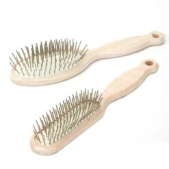 #1 All Systems Beachwood Handle Pin Brushes