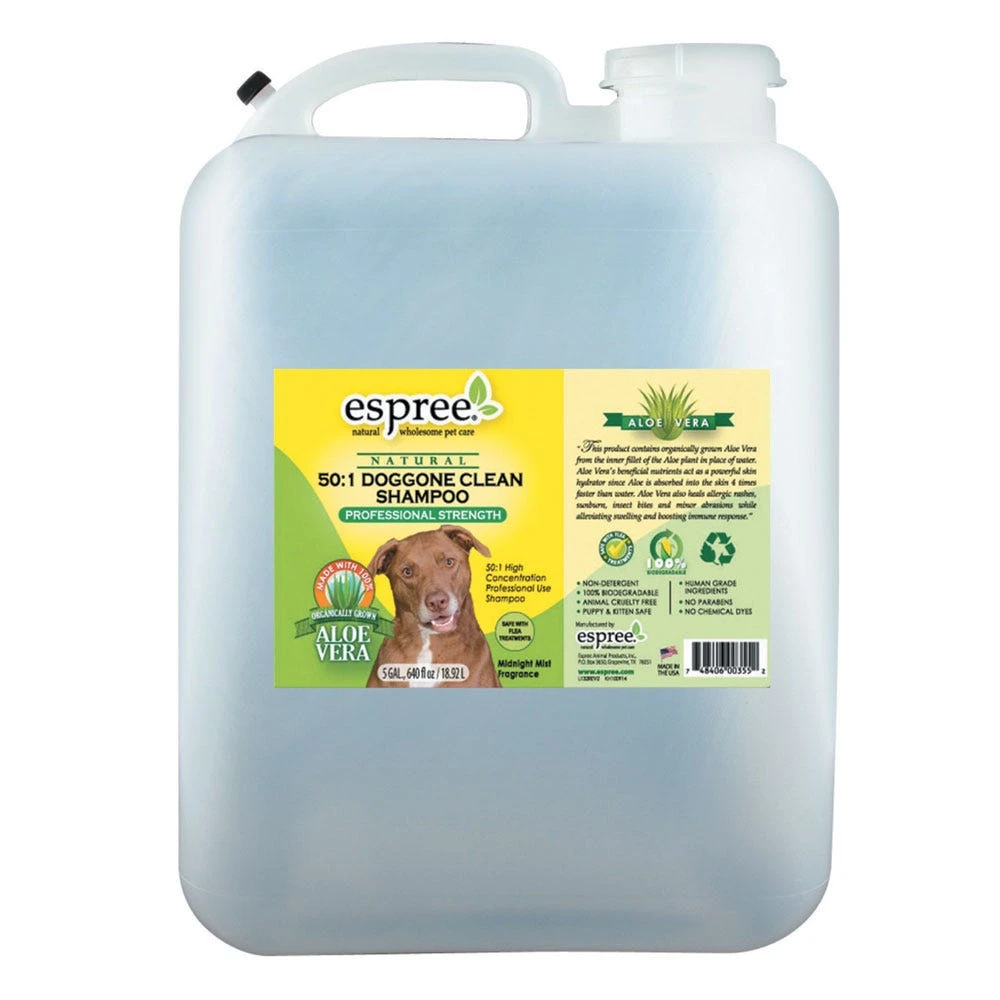 Espree 50:1 Shampoo 5 Gal Doggone Clean 3 Espree 50:1 Shampoo 5 Gal Doggone Clean