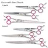 Geib Gator Bent Shank Shears 1 Geib Gator Bent Shank Shears -Dog Grooming Shop ge7851 default