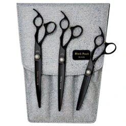 Geib Black Pearl 3-Piece Shears Kits