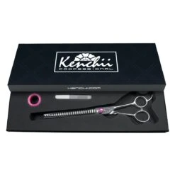 Kenchii Scorpion 24 Tooth Blending Shear -Dog Grooming Shop ke1924 24 hero 24t