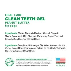 Tropiclean Clean Teeth Oral Care Gels -Dog Grooming Shop tc4557 02 15 fbpbglkt2z support 3