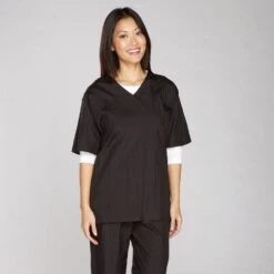 Top Performance V-Neck Grooming Smocks -Dog Grooming Shop tp0655 alt1 pe111 6