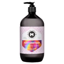 Melanie Newman Puppy Conditioner -Dog Grooming Shop zw1603 35 mnse 1 litre puppy conditioner front 3
