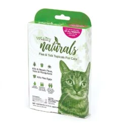 Vetality Naturals Flea & Tick Topicals 3 Month Cat 10 Vetality Naturals Flea & Tick Topicals 3 Month Cat -Dog Grooming Shop zx2561 03 3642 1